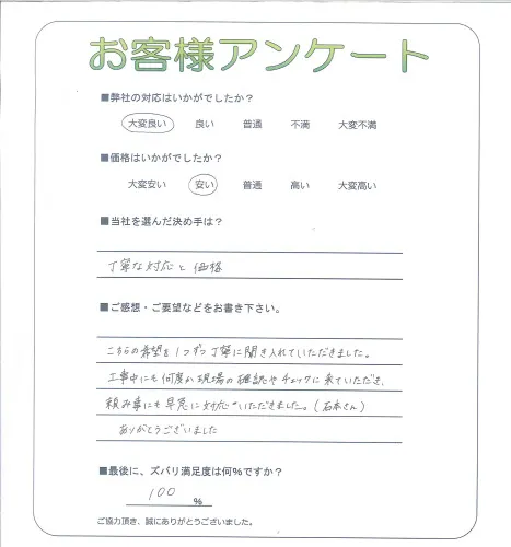 お客様レビュー