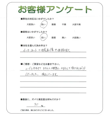 お客様レビュー