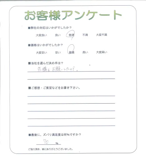 お客様レビュー