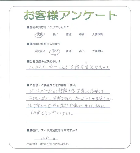 お客様レビュー