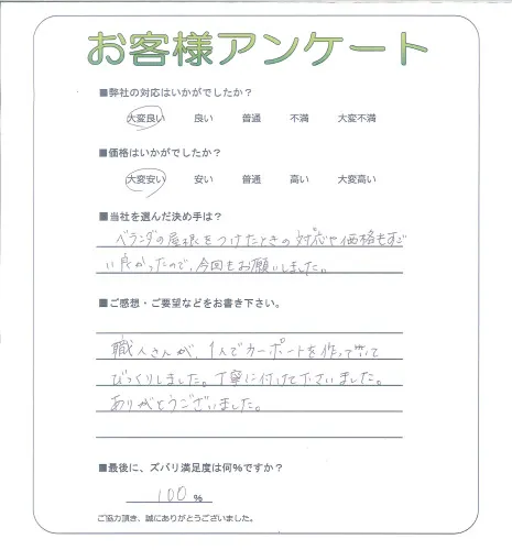 お客様レビュー