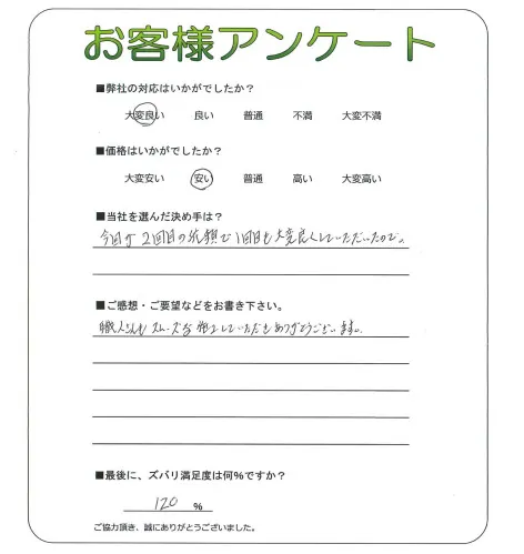 お客様レビュー