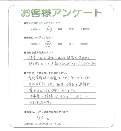 お客様レビュー