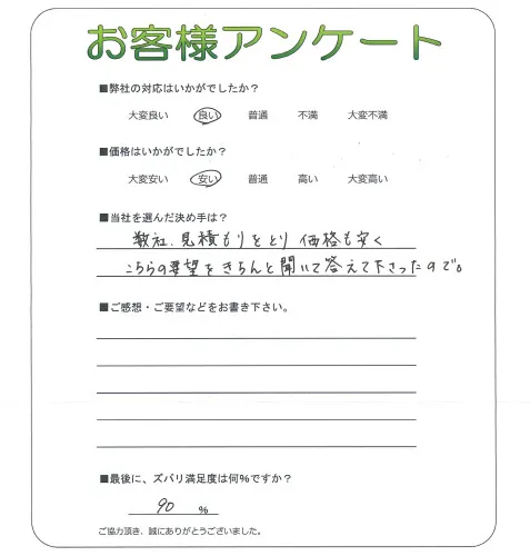 お客様レビュー