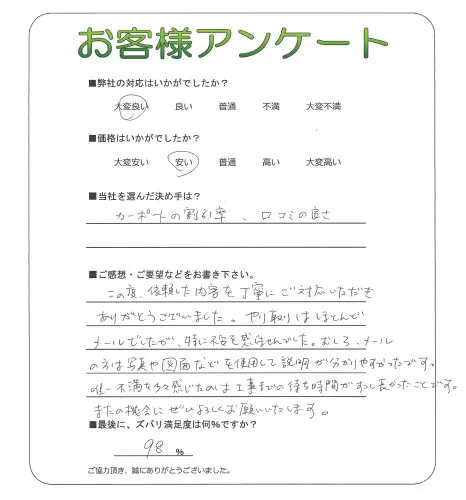 お客様レビュー