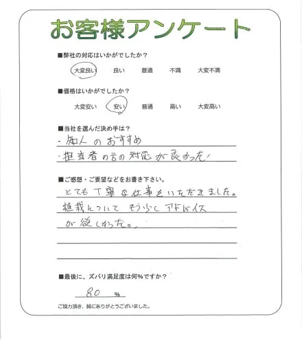 お客様レビュー