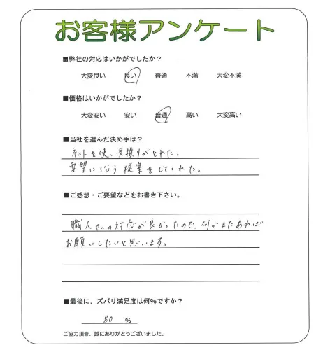 お客様レビュー