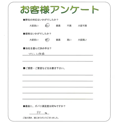 お客様レビュー