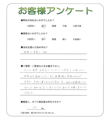 お客様レビュー