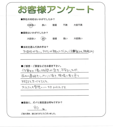 お客様レビュー