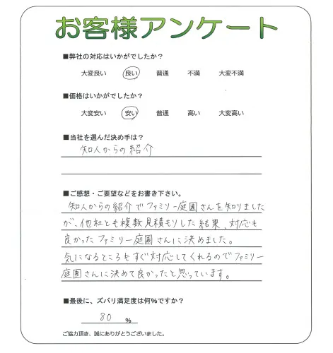 お客様レビュー