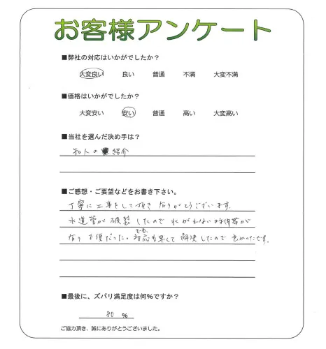 お客様レビュー