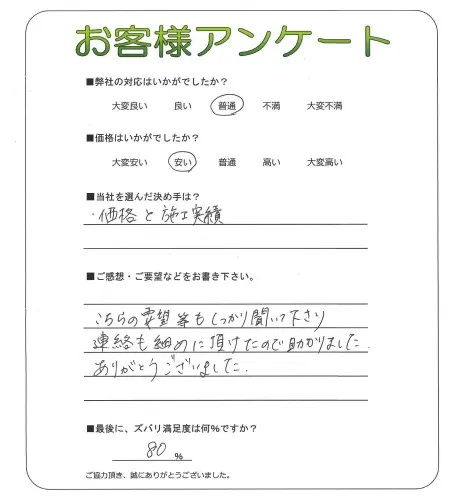 お客様レビュー