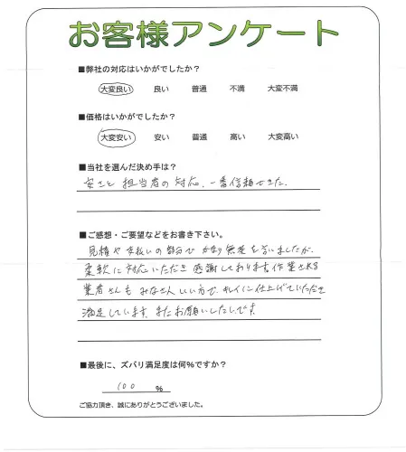 お客様レビュー