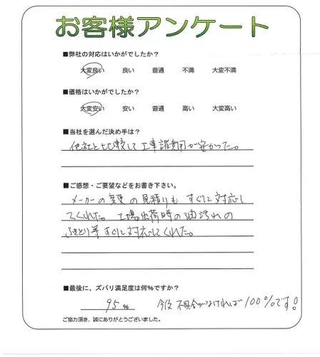 お客様レビュー