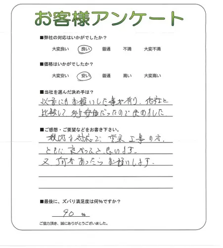 お客様レビュー