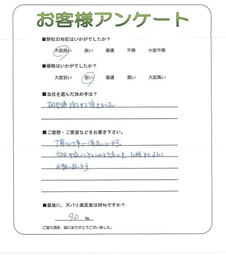 お客様レビュー