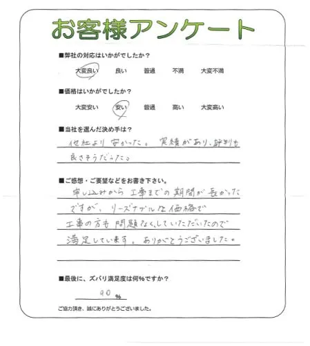 お客様レビュー