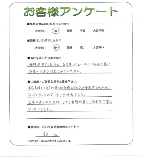 お客様レビュー