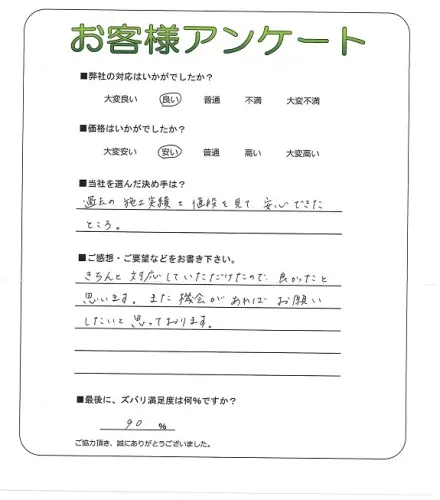 お客様レビュー