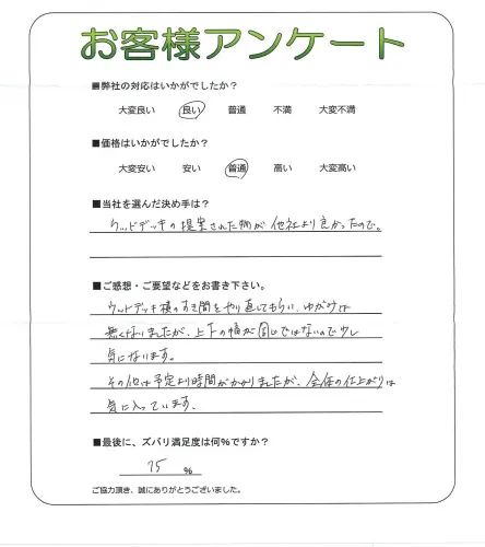 お客様レビュー