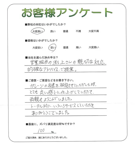 お客様レビュー