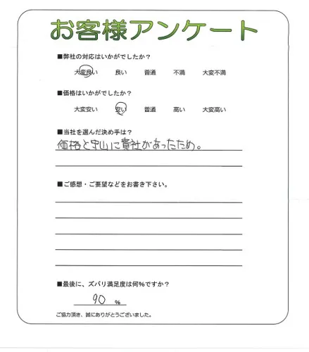 お客様レビュー