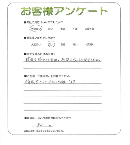 お客様レビュー