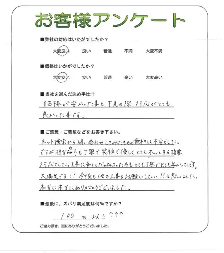 お客様レビュー