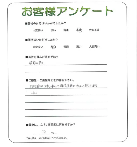 お客様レビュー