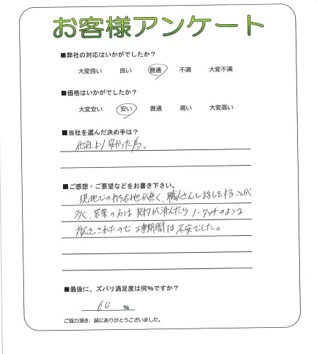 お客様レビュー