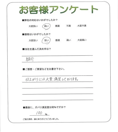 お客様レビュー