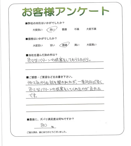 お客様レビュー