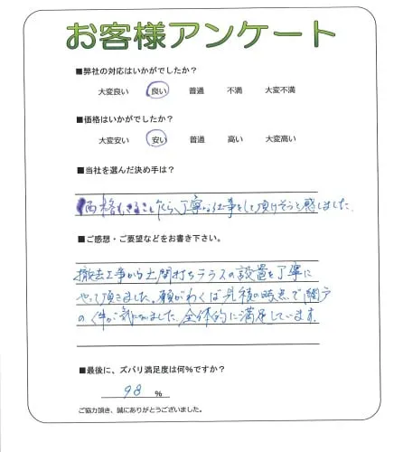 お客様レビュー