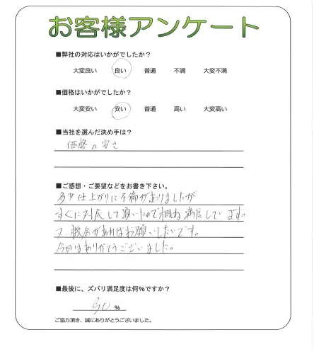 お客様レビュー