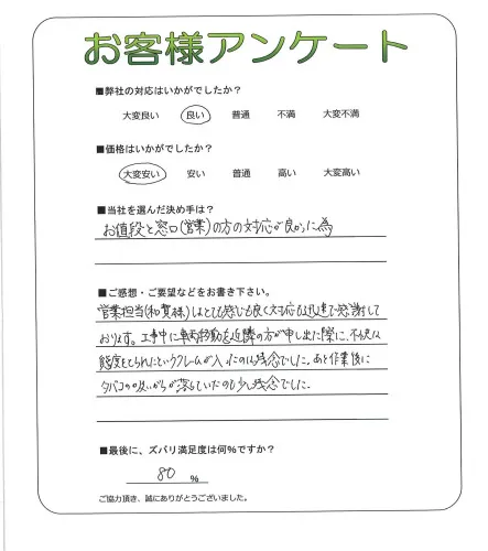 お客様レビュー