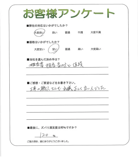 お客様レビュー