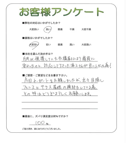 お客様レビュー