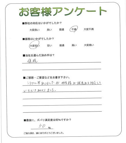 お客様レビュー