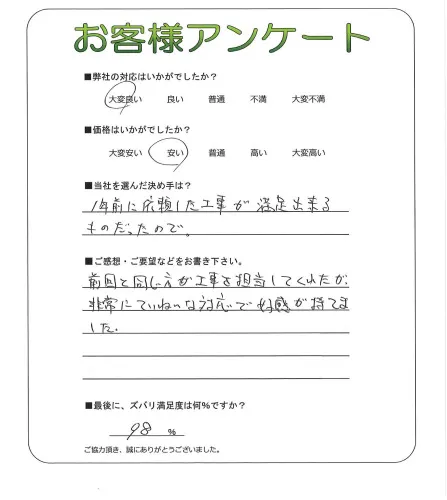 お客様レビュー