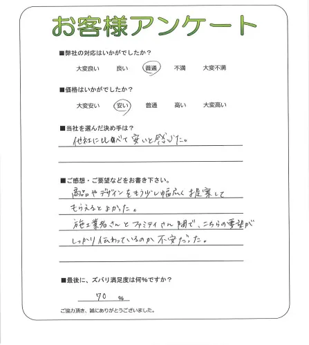 お客様レビュー