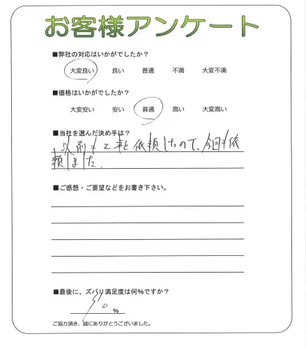 お客様レビュー