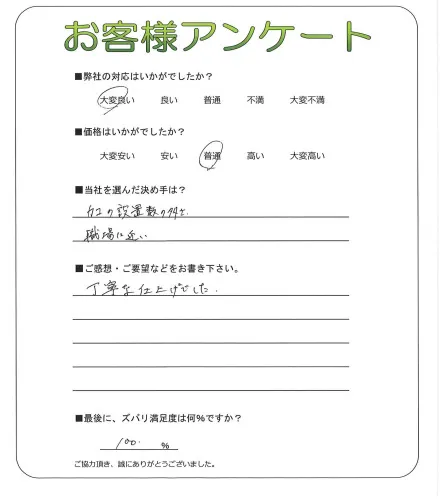 お客様レビュー