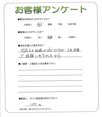 お客様レビュー