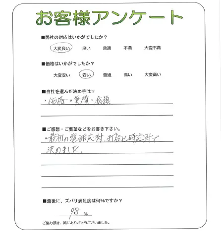 お客様レビュー