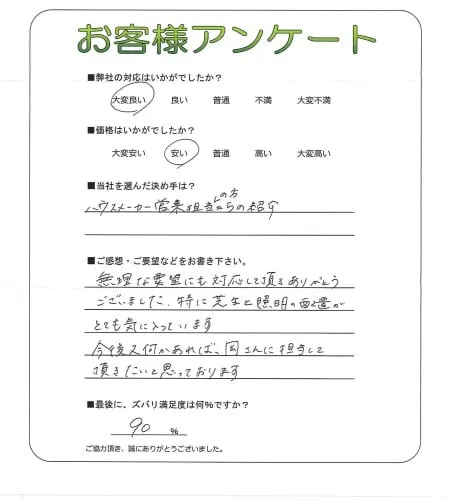 お客様レビュー