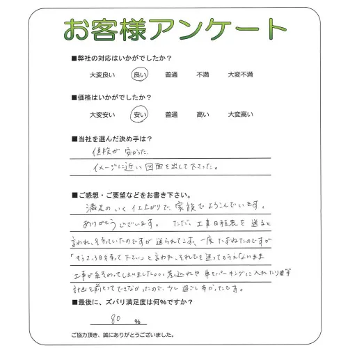 お客様レビュー