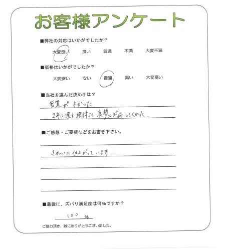 お客様レビュー