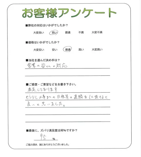 お客様レビュー