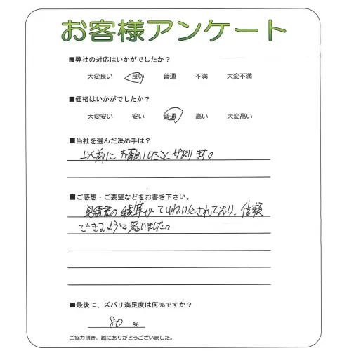 お客様レビュー